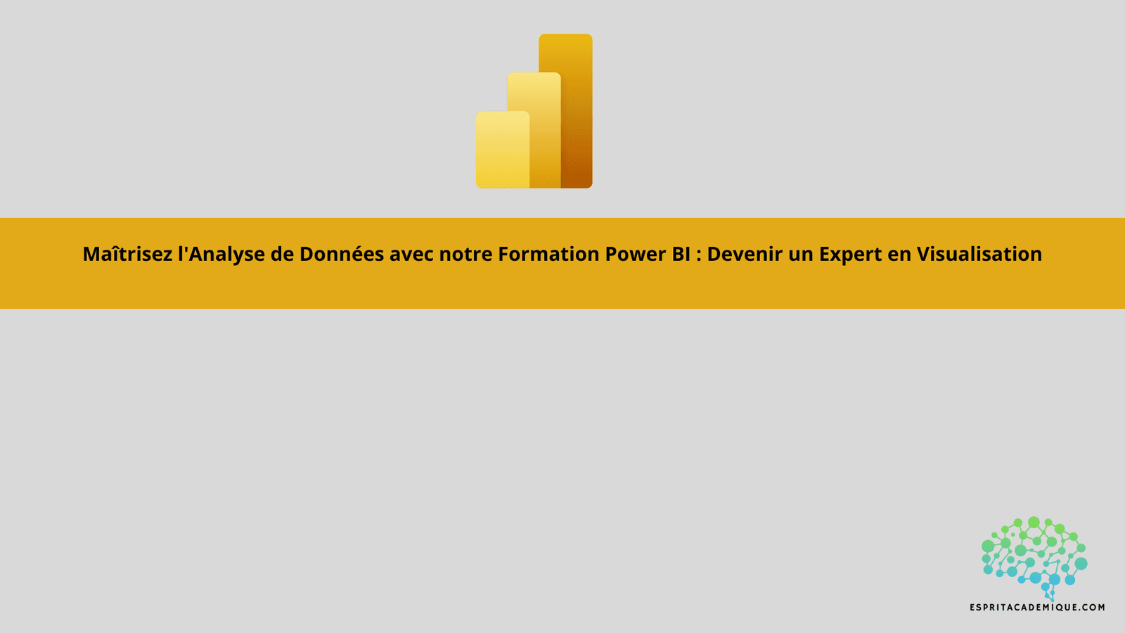 Ma Trisez L Analyse De Donn Es Avec La Formation Power Bi Devenir Un