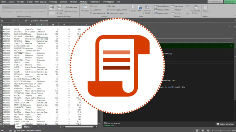 Automatiser Excel avec Office Scripts - Guide pratique