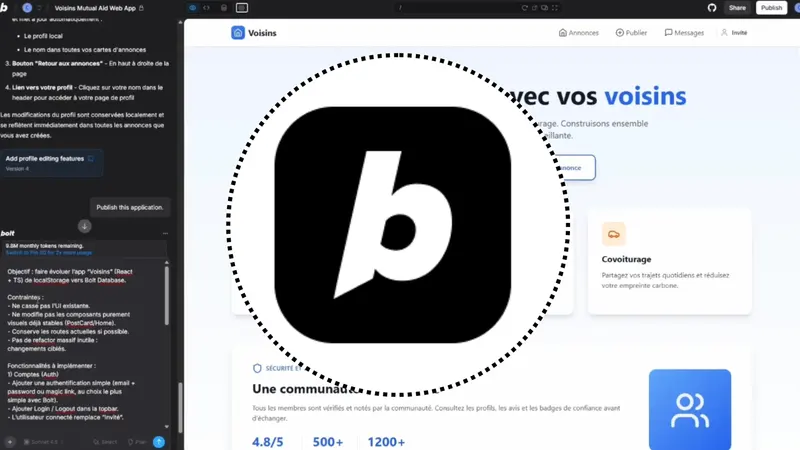 Bolt.new : créer des applications pro avec la puissance de l'IA