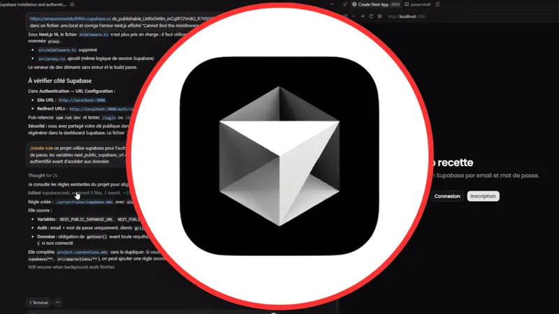 Cours pour apprendre Cursor IA : Codez 10x plus vite avec l'IA