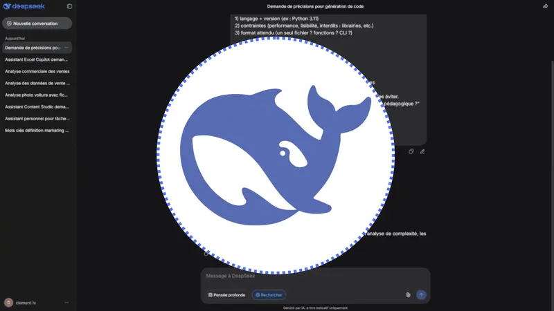 Maîtriser DeepSeek : Prompts, Code et Analyse de Données