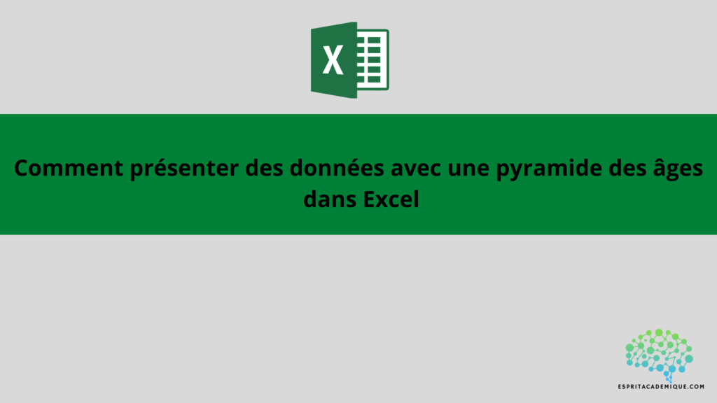 pyramide des âges Excel
