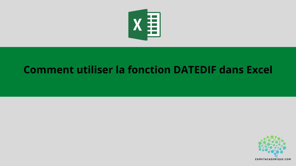 DATEDIF Excel