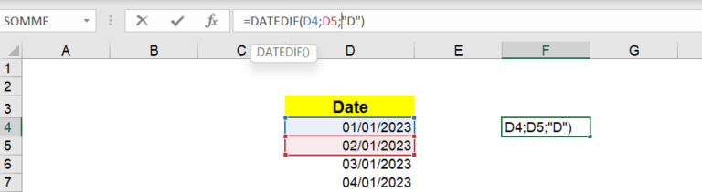 Comment Utiliser La Fonction DATEDIF Dans Excel – Espritacademique