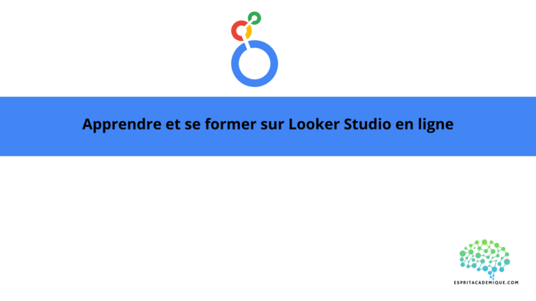 formation pour apprendre looker studio