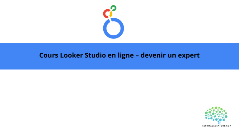 cours looker studio en ligne