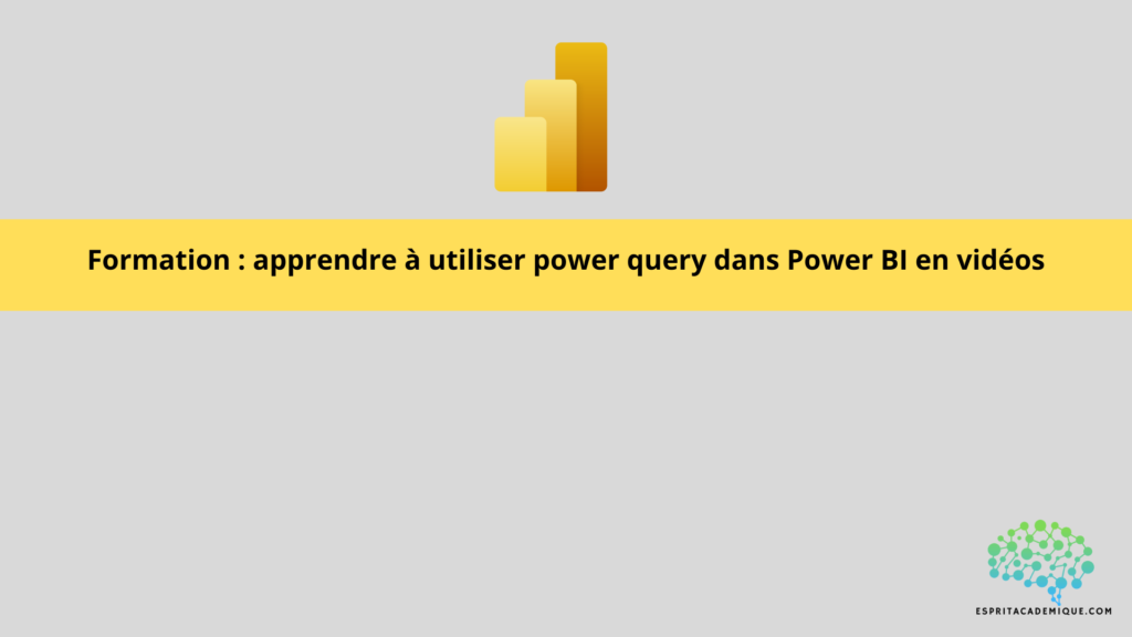 formation power query power bi