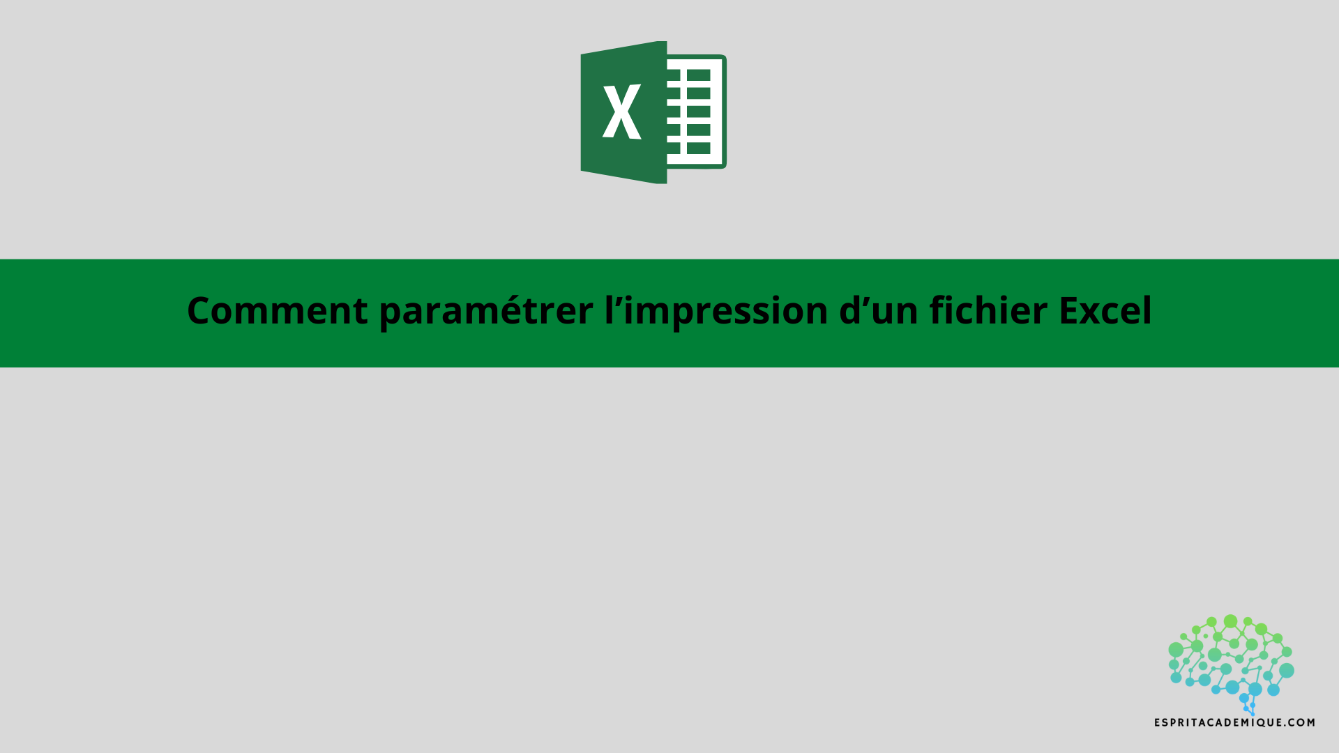 Configurer les titres à imprimer sur chaque page, Classeur Excel