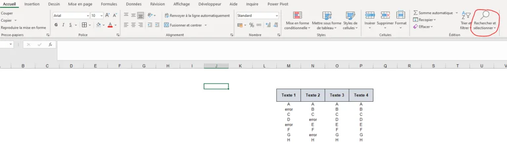 Comment supprimer des colonnes contenant un texte spécifique dans Excel ? 2 2