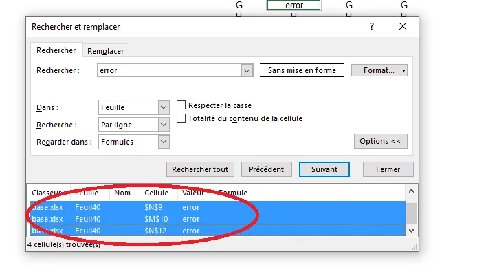 Comment supprimer des colonnes contenant un texte spécifique dans Excel ? 4 4