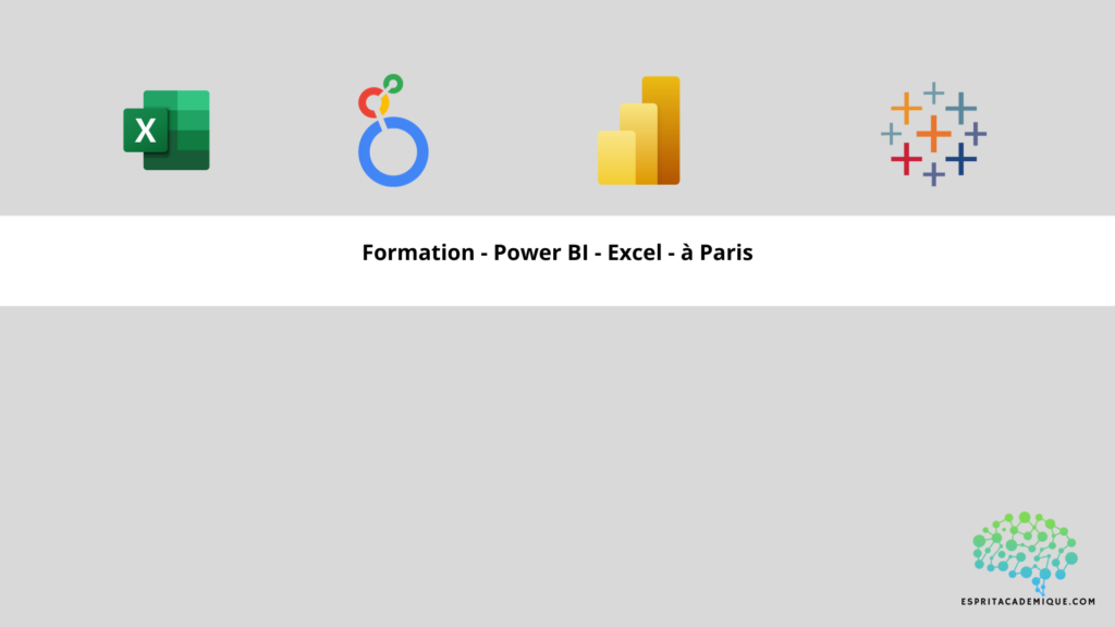 Formation - Power BI - Excel - à Paris
