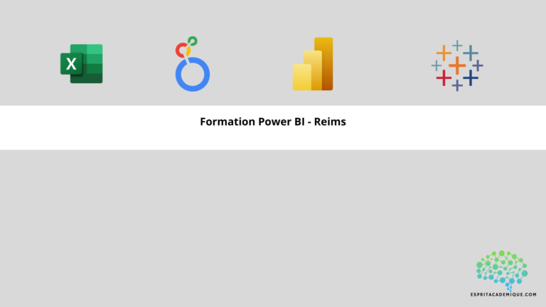 Formation Power BI à Reims