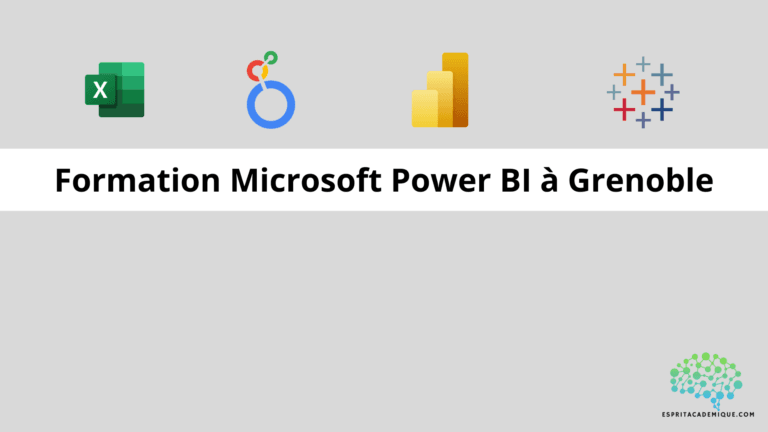 Formation Microsoft Power BI à Grenoble