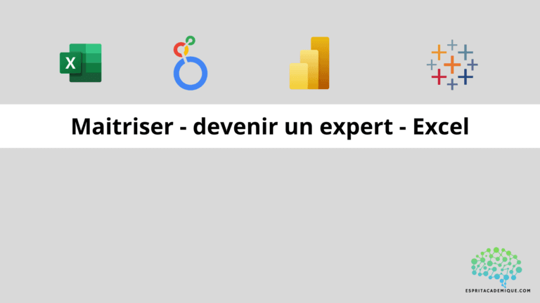 Maitriser - devenir un expert - Excel