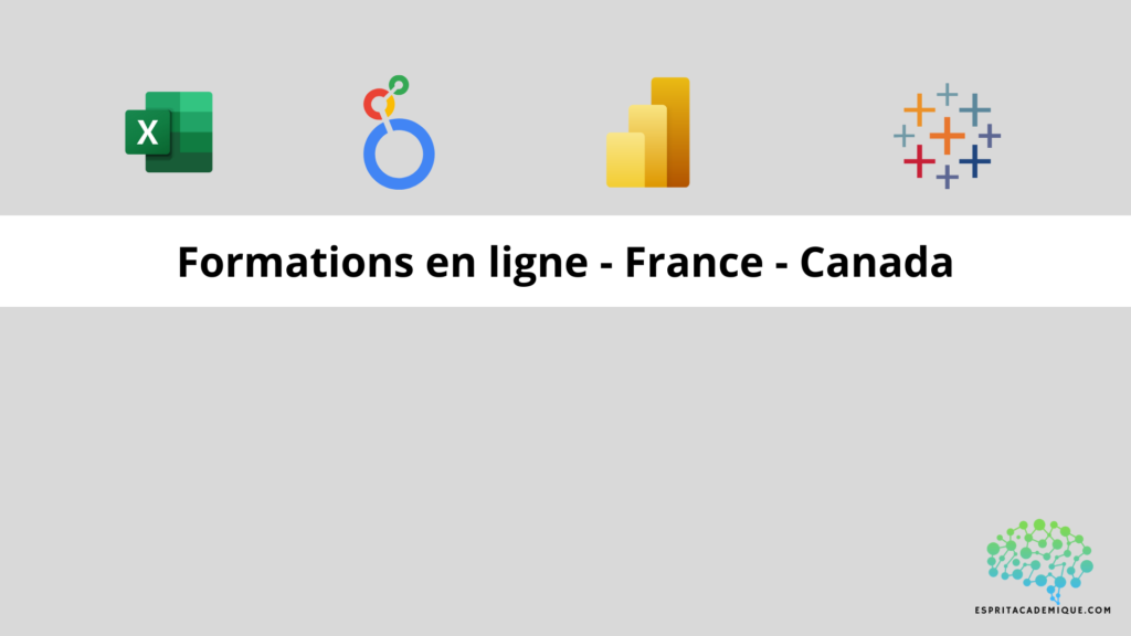 Formations en ligne - France - Canada