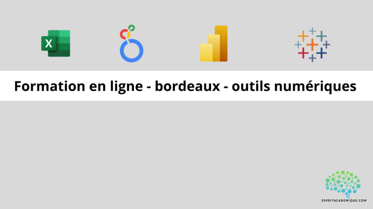 Formation en ligne - bordeaux - outils numériques