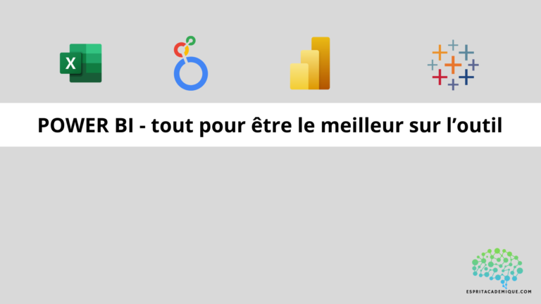 POWER BI - tout pour être le meilleur sur l’outil
