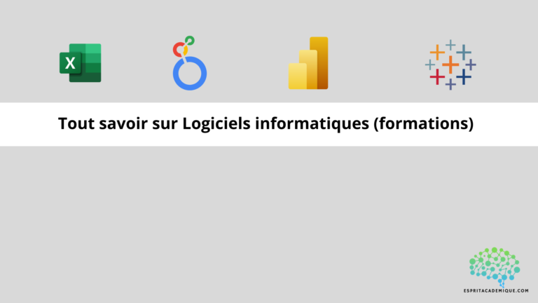 Tout savoir sur Logiciels informatiques (formations)