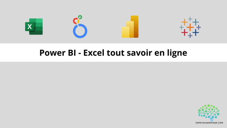 Power BI - Excel tout savoir en ligne