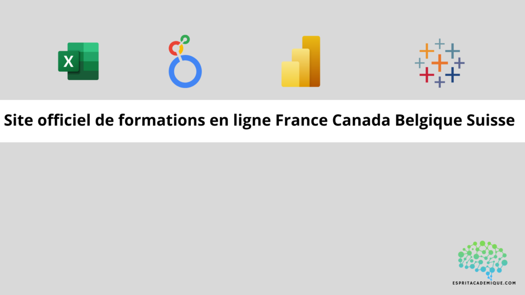 Site officiel de formations en ligne France Canada Belgique Suisse