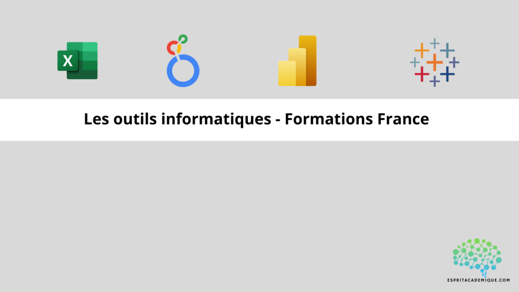 Les outils informatiques - Formations France