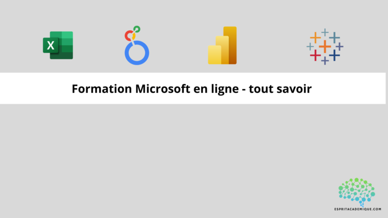 Formation Microsoft en ligne - tout savoir