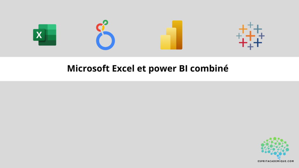 Microsoft Excel et power BI combiné