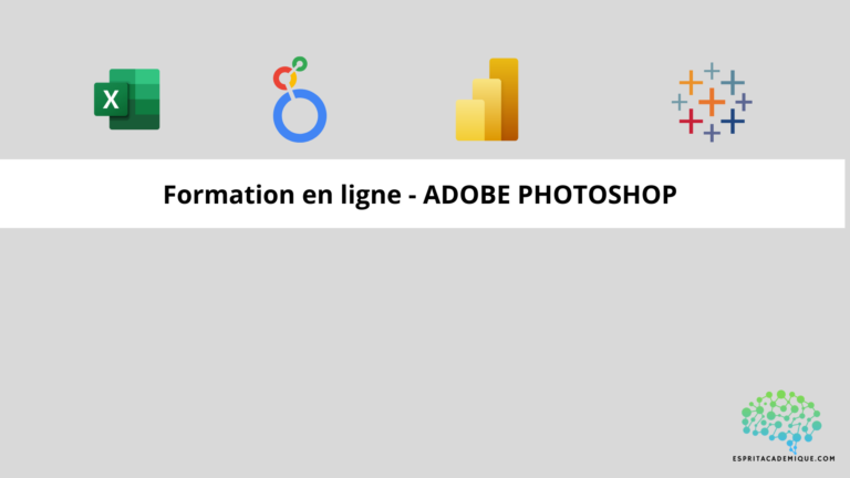 Formation en ligne - ADOBE PHOTOSHOP