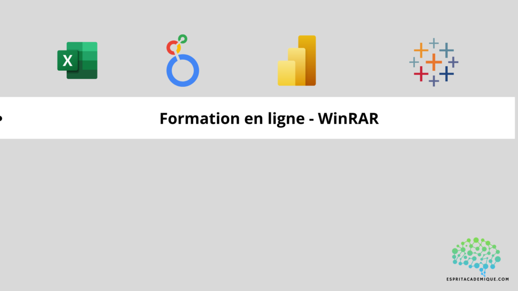 Formation en ligne - WinRAR