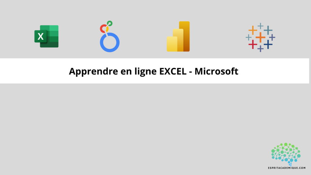 Apprendre en ligne EXCEL - Microsoft