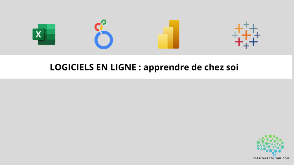 LOGICIELS EN LIGNE : apprendre de chez soi