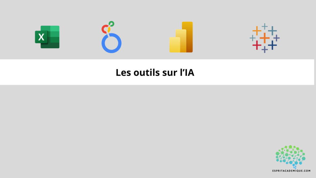 Les outils sur l’IA