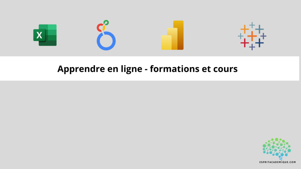 Apprendre en ligne - formations et cours