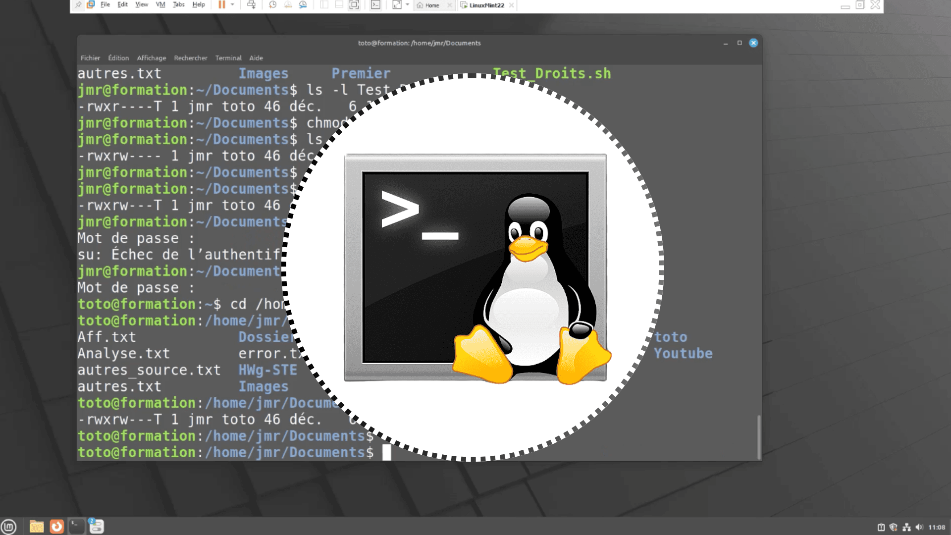 Formation Shell Linux : l’interpréteur de ligne de commande