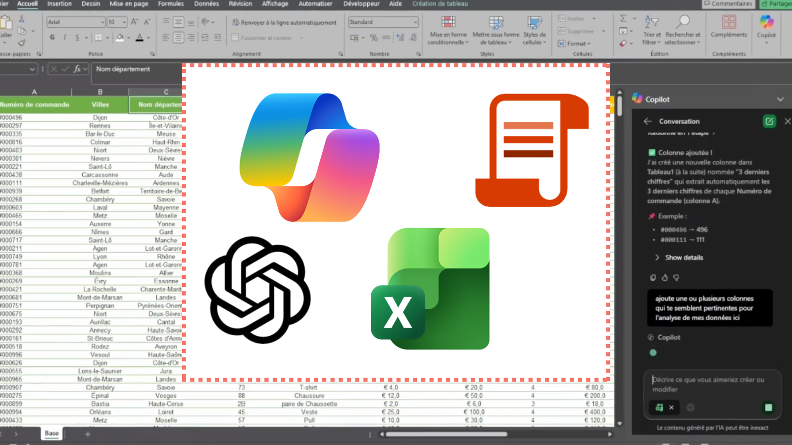Excel 2.0 avec IA : Office Scripts, Copilot et ChatGPT
