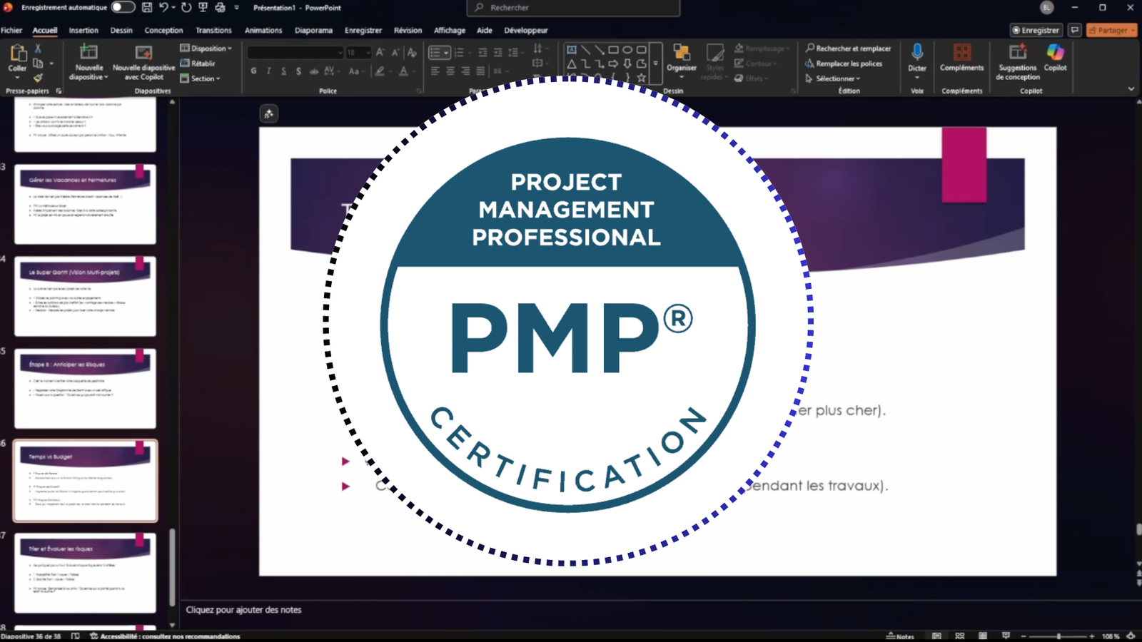 Gestion de Projet PMP : Certification et Pratique Réelle