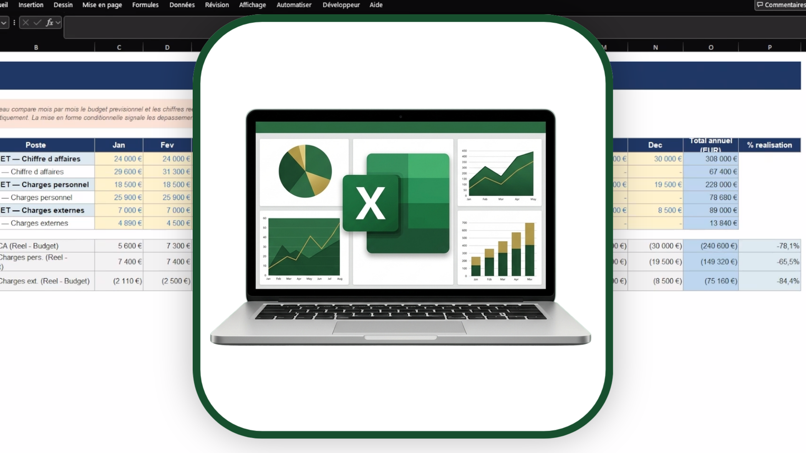 Formation Excel : Finance, Comptabilité et Gestion