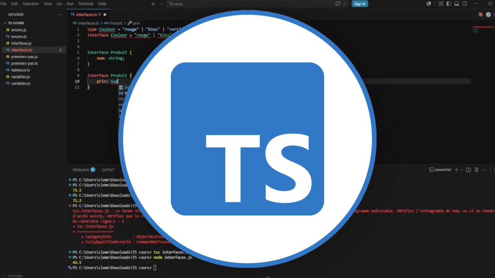 Formation TypeScript complète : de débutant à expert