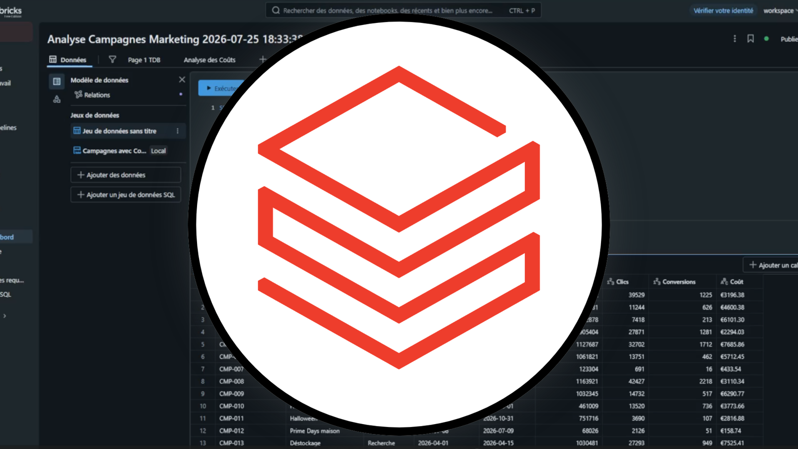 Formation Databricks : analyser, traiter et entraîner vos données